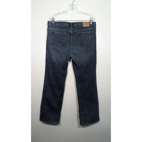 J Crew Womens Sz 14 Straight Leg Jeans Medium Wash High Rise Retro Classic - Picture 5 of 9